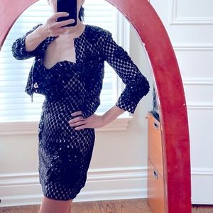 French Connection dress and jacket